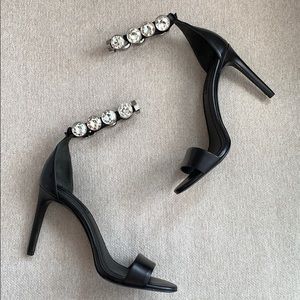 Alexander wang crystal embellished sandal